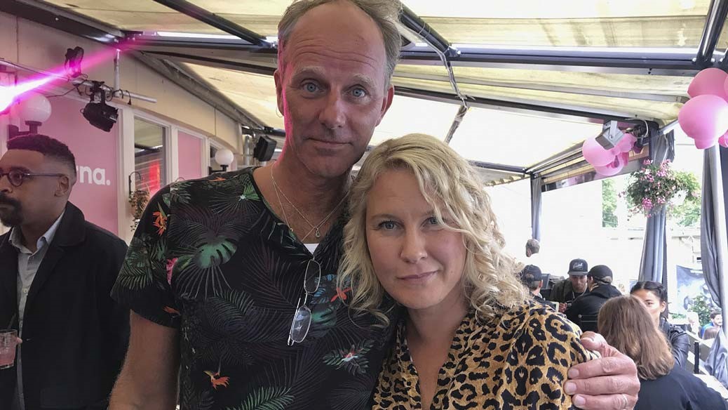 John Ajvide Lindqvist och Eva Melander.