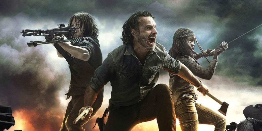 Stillbild ur The Walking Dead säsong 8.