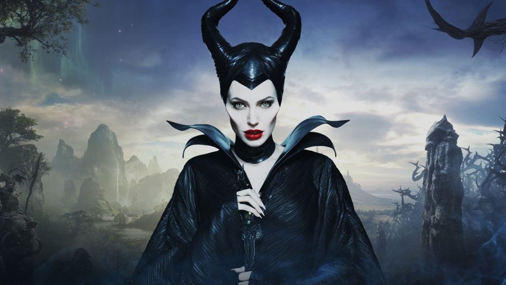 På bilden ser vi Angelina Jolie som Maleficent