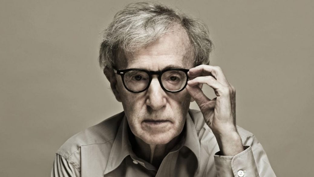 På bilden ser du Woody Allen