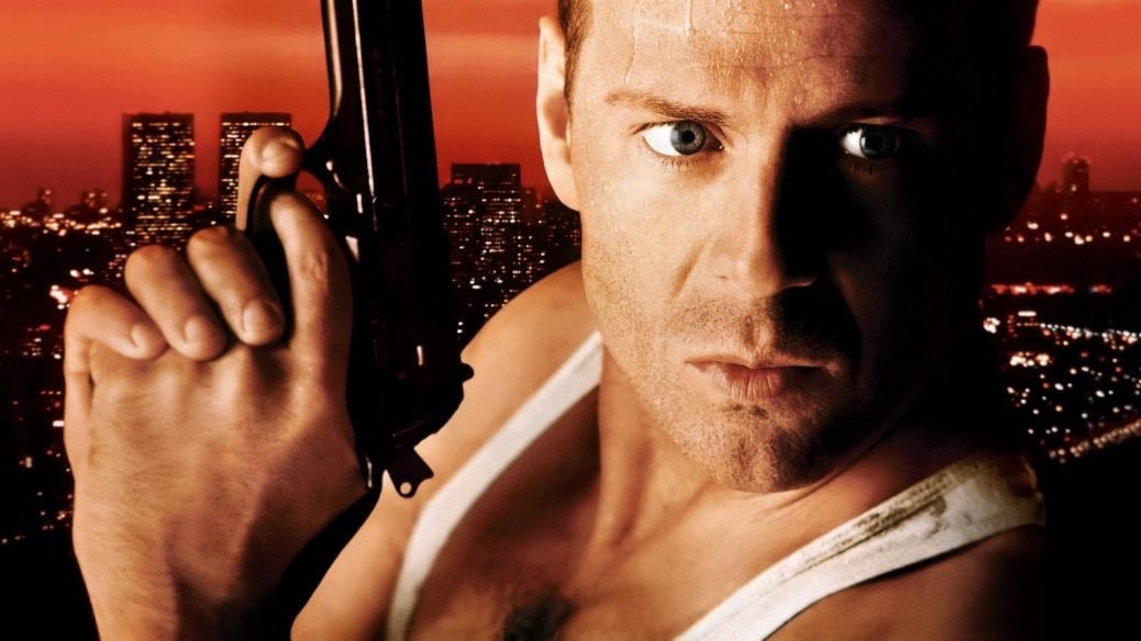 På bilden ser du John McClane