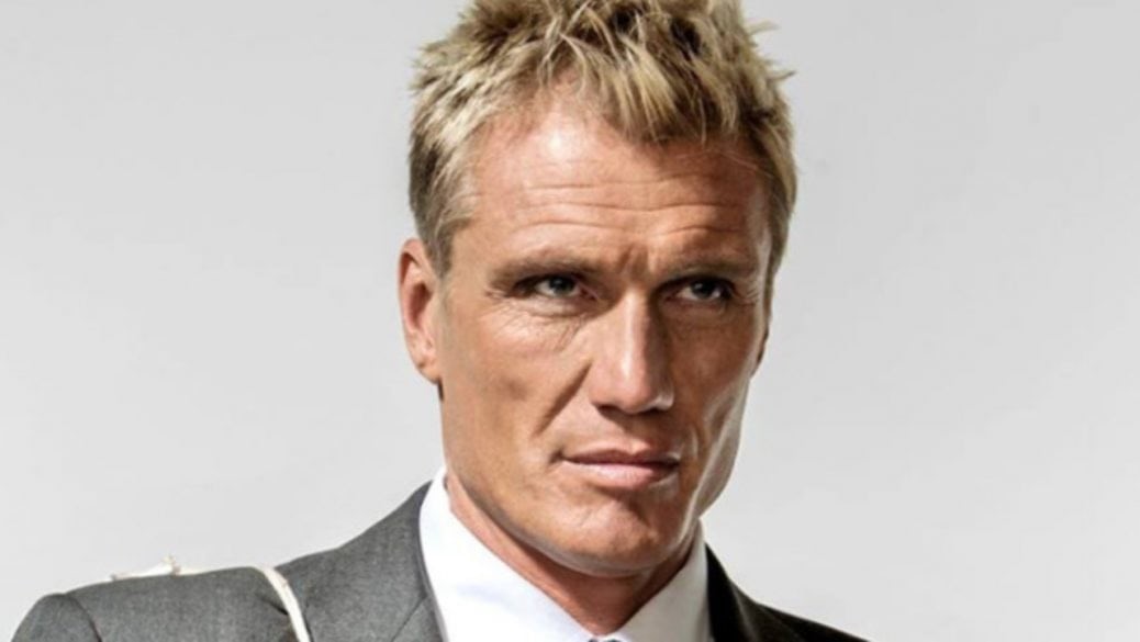 På bilden ser vi Dolph Lundgren