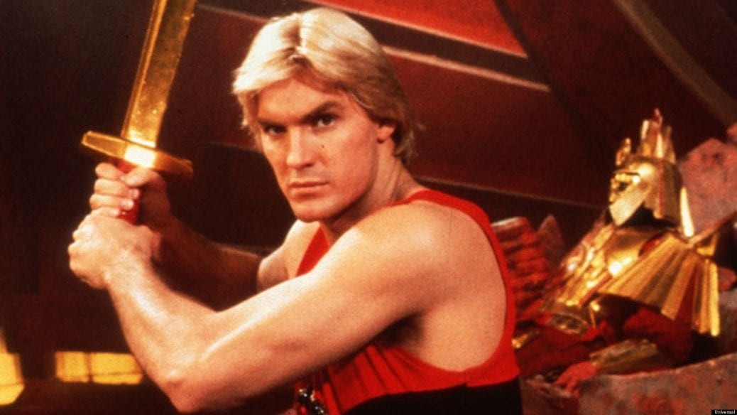 En bild på Flash Gordon