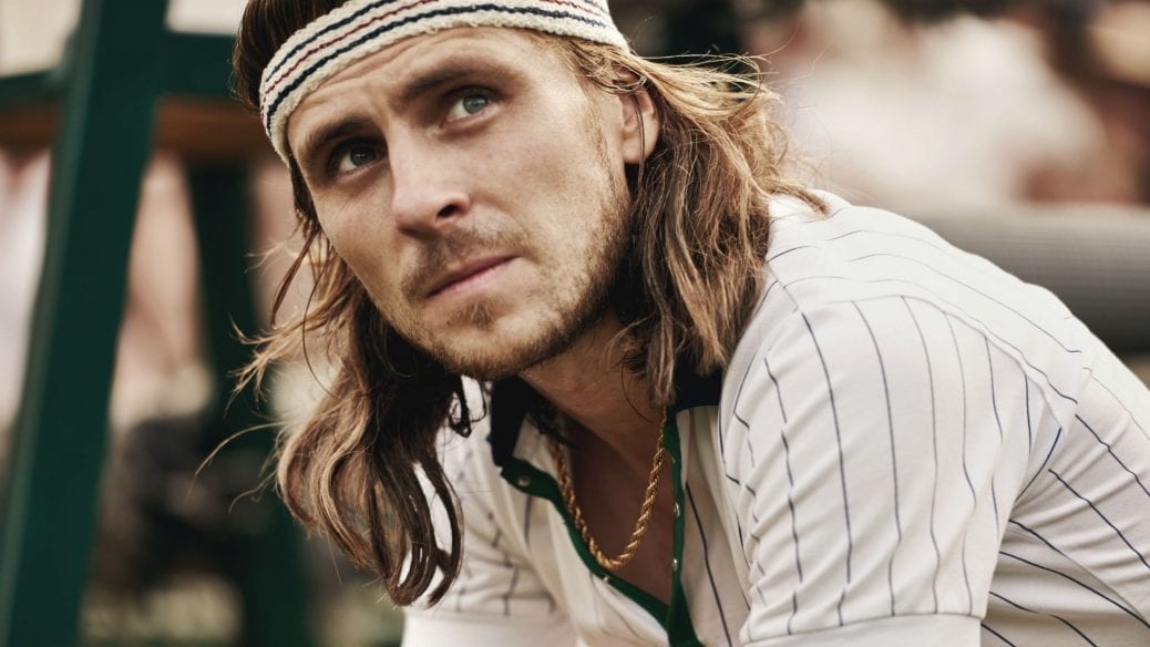 Sverrir Gudnason som Björn Borg.