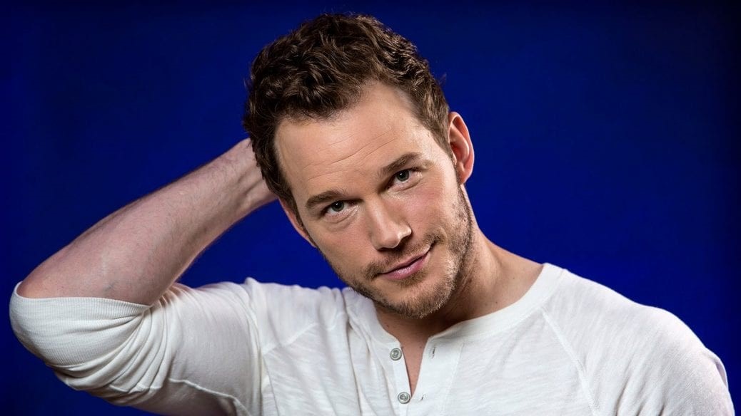 På bilden ser du skådespelaren Chris Pratt