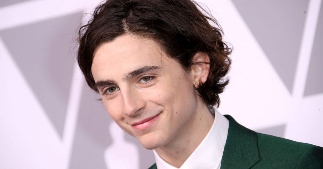 En bild av Timothée Chalamet