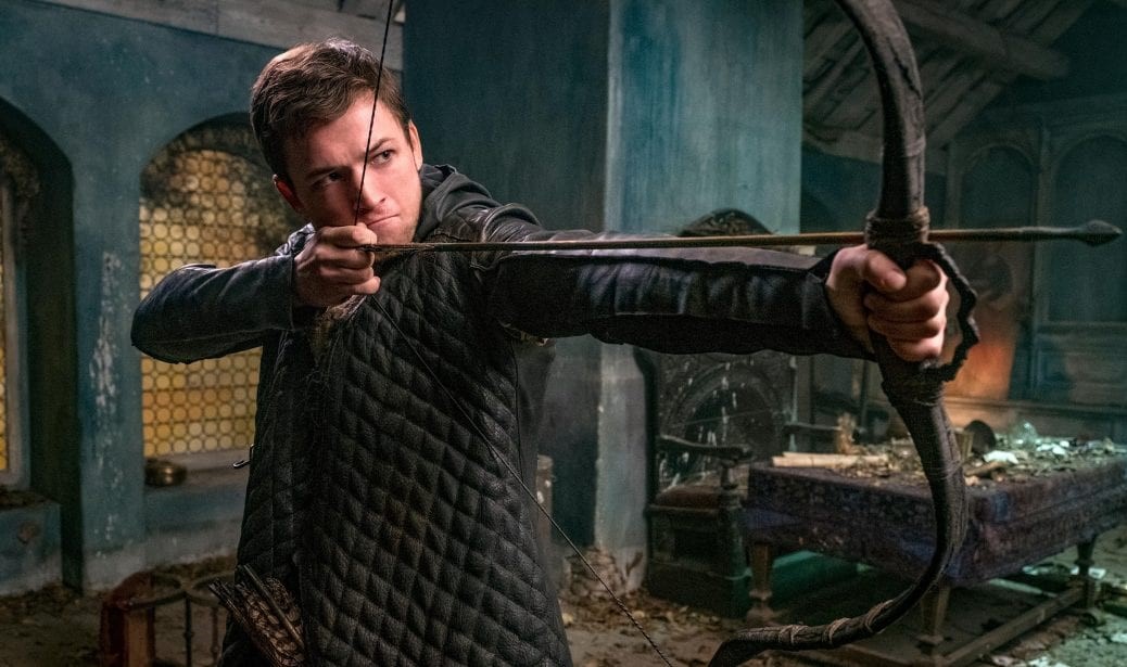 Taron Egerton i "Robin Hood".