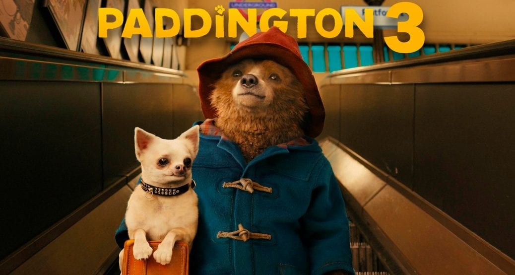 På bilden ser vi björnen Paddington