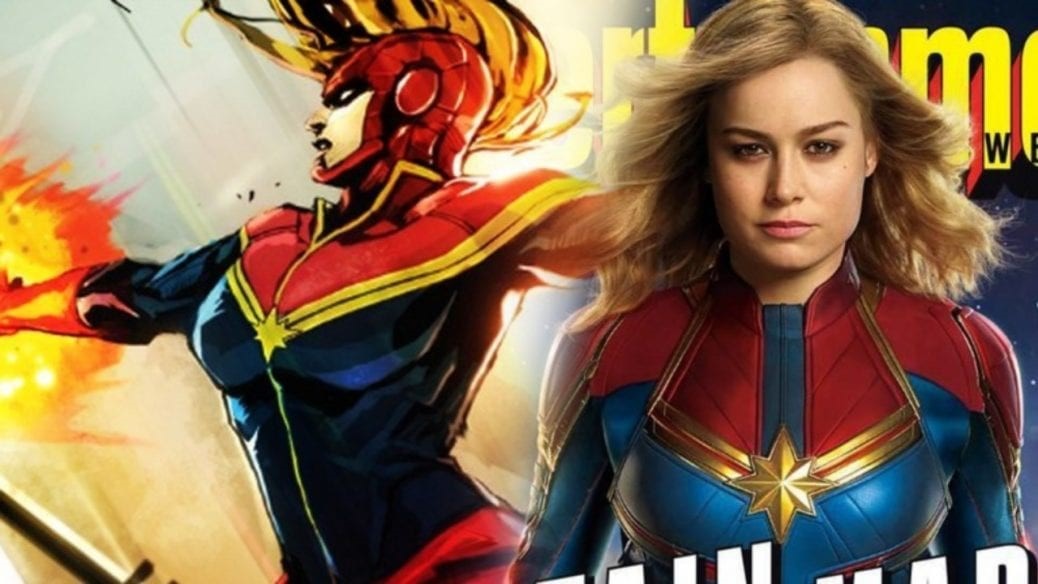 Bild på Brie Larson som Captain Marvel