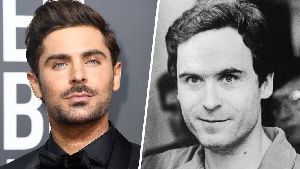 Zac Efron och Ted Bundy.