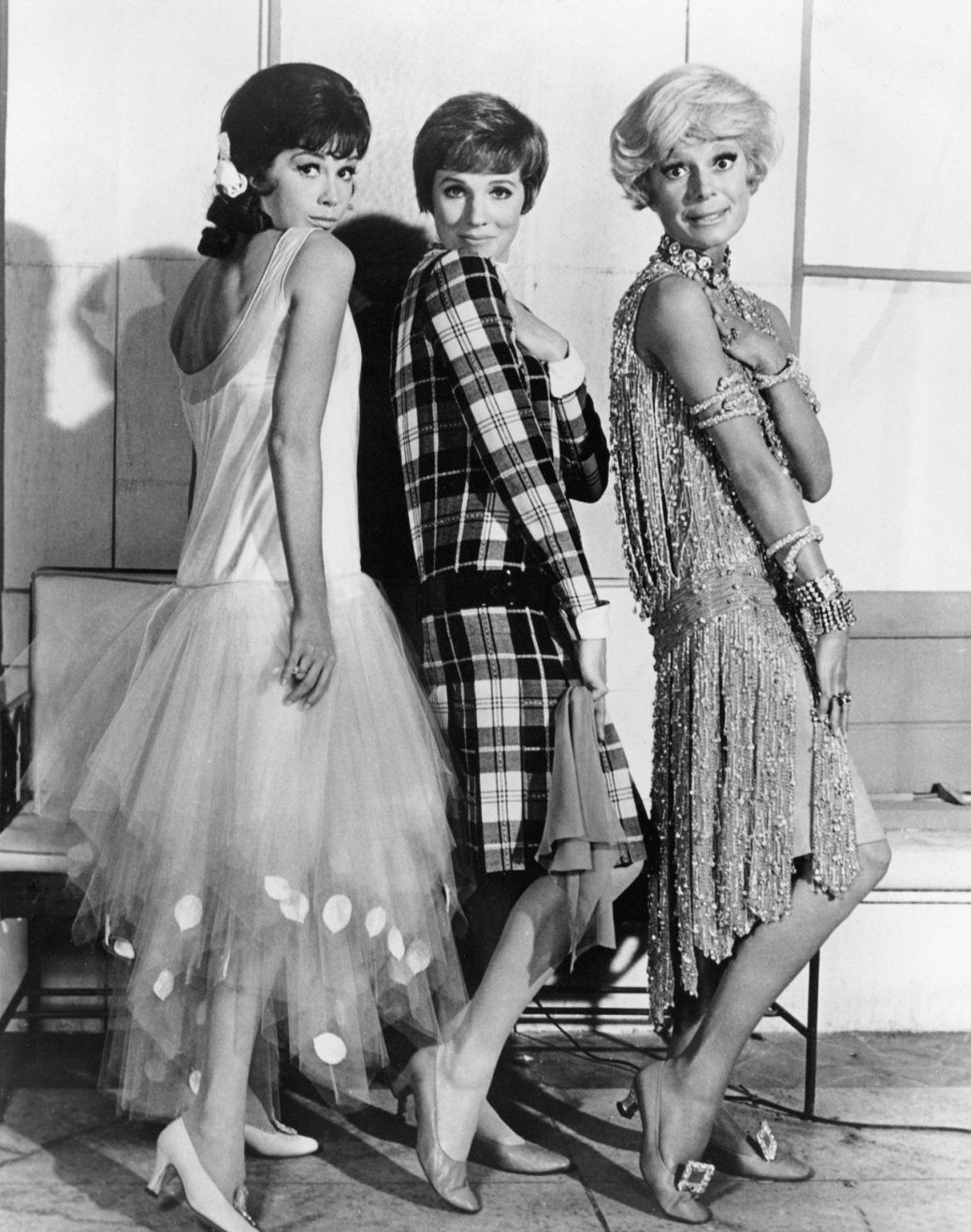 Mary Tyler Moore, Julie Andrews och Carol Channing i "Thoroughly Modern Millie".