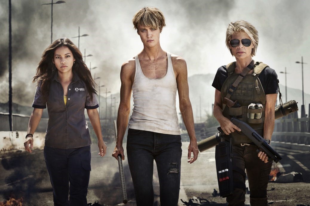 En bild på skådespelrna bakom Terminator 6