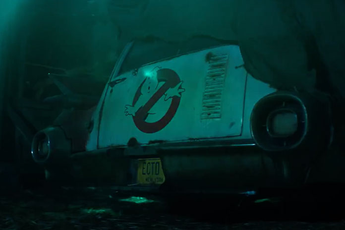 En bild på Ghost buster bilen