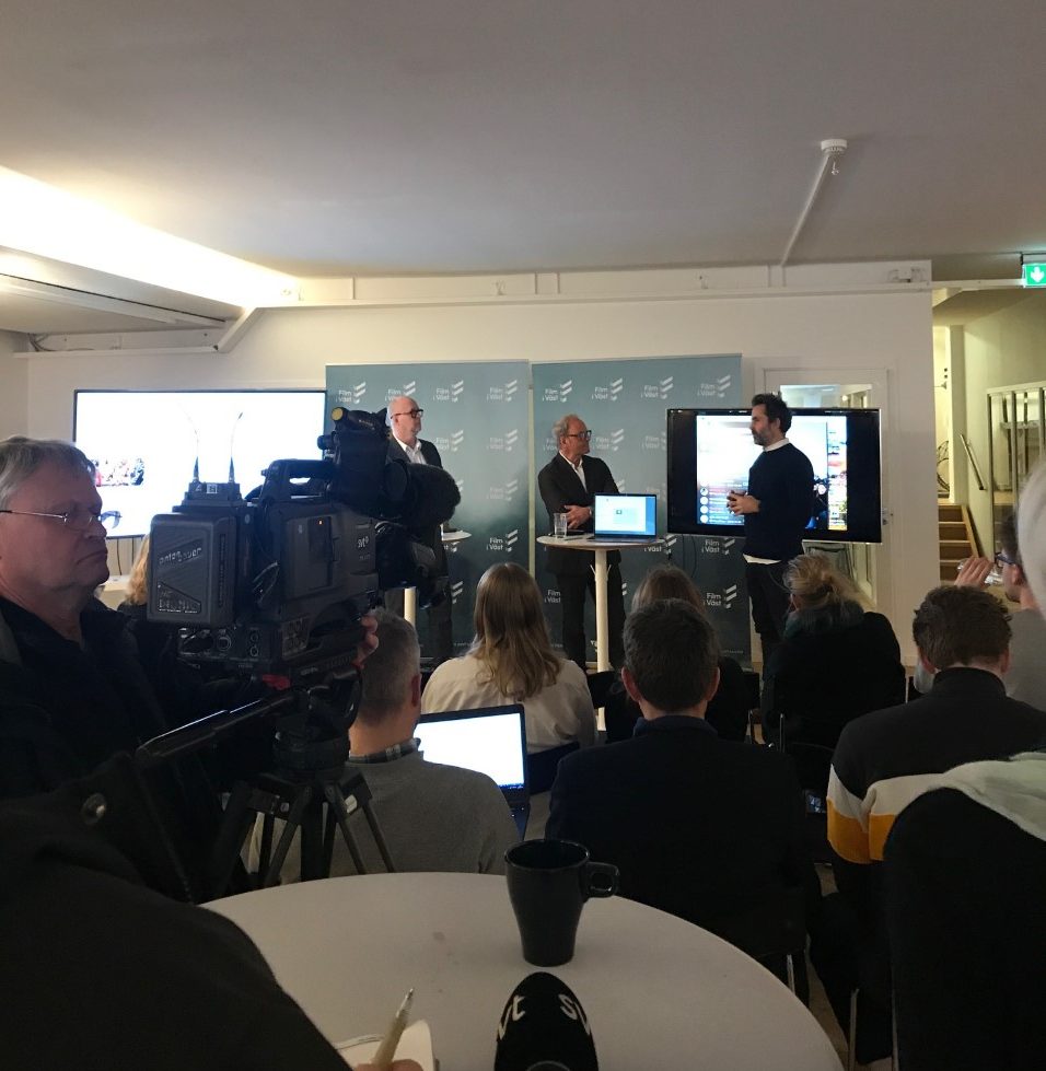 På plats hos Film i Väst.
