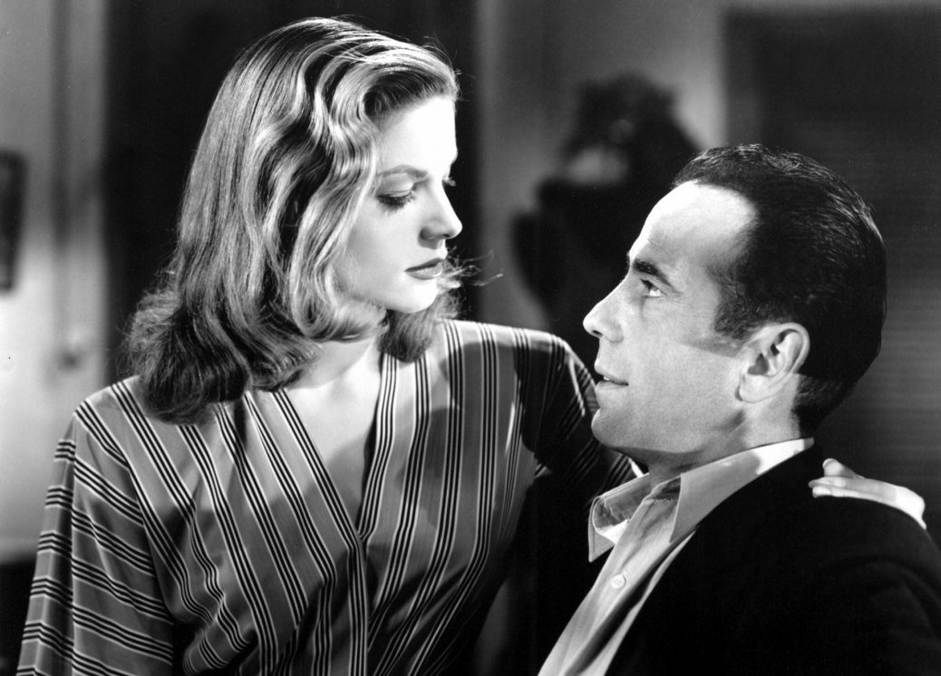 TO HAVE AND HAVE NOT, Lauren Bacall, Humphrey Bogart.