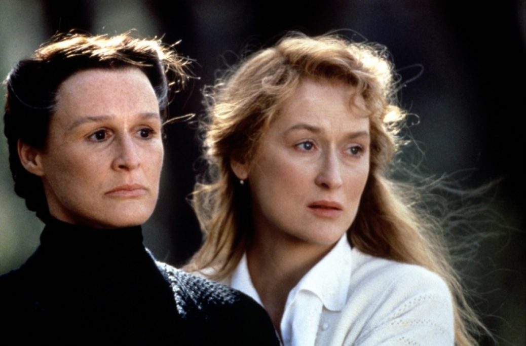 Glenn Close och Meryl Streep i "Andarnas hus". 