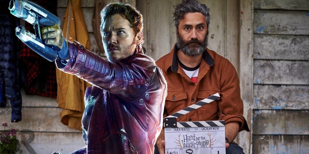 Taika Waititi och Chris Pratt aka Star-Lord!