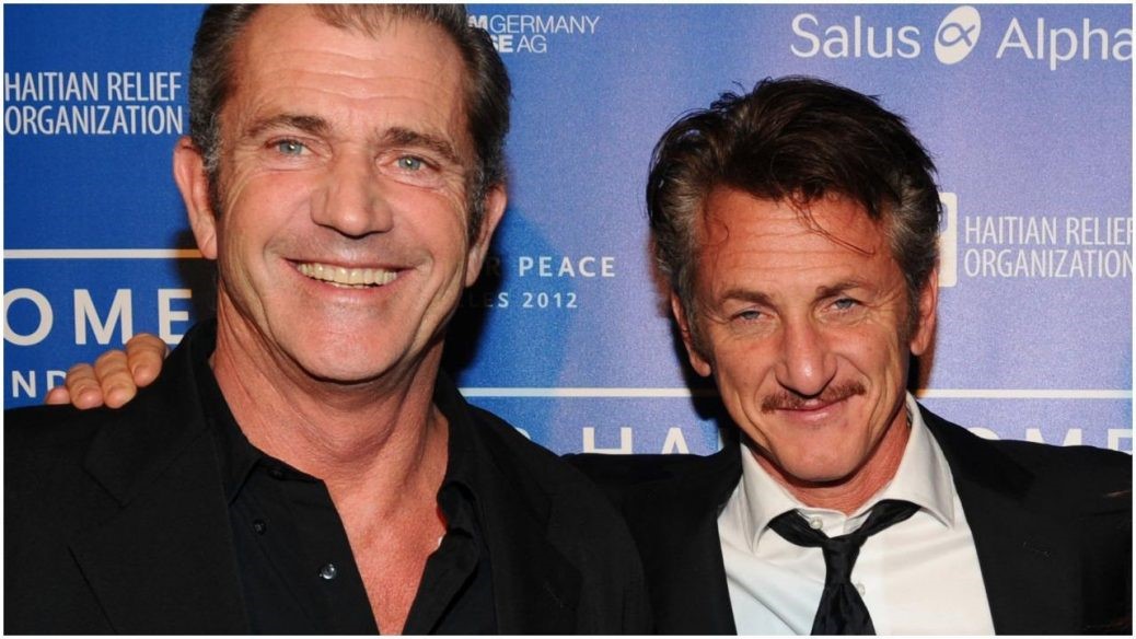 Bild på Mel Gibson och Sean Penn