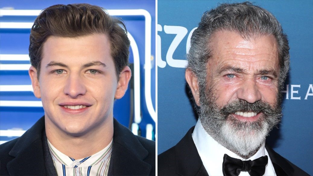 En bild på Mel Gobson och Tye Sheridan