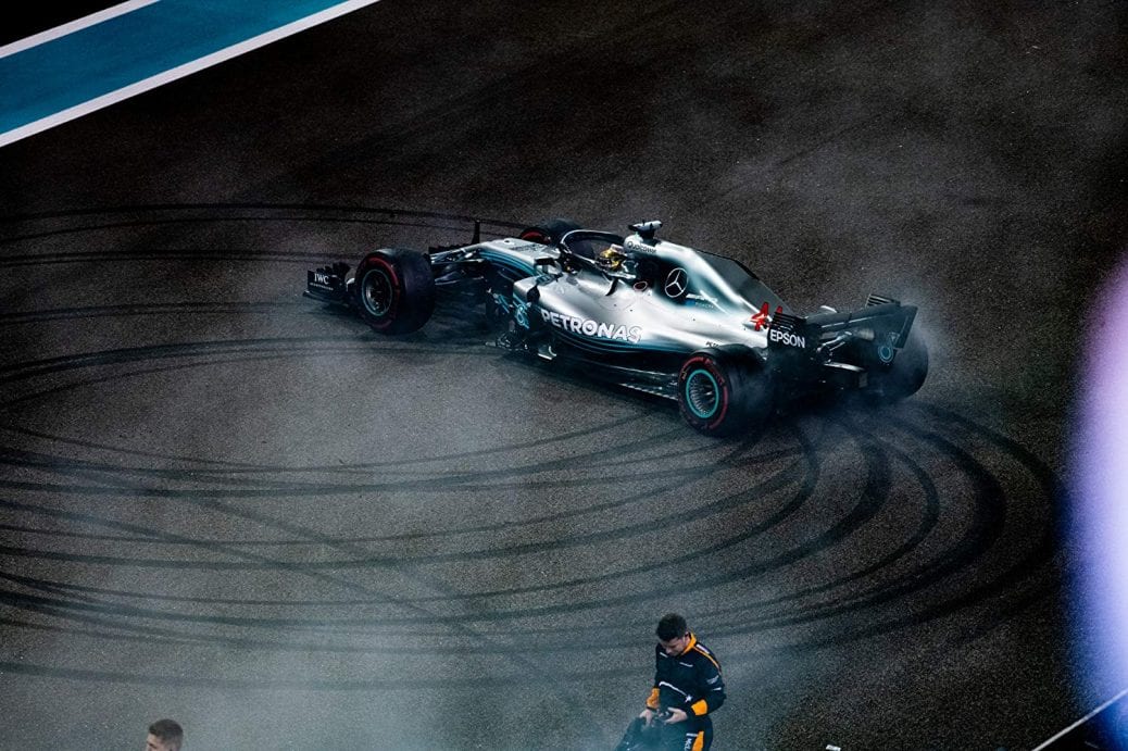 Lewis Hamilton i "Formula 1: Drive to Survive".