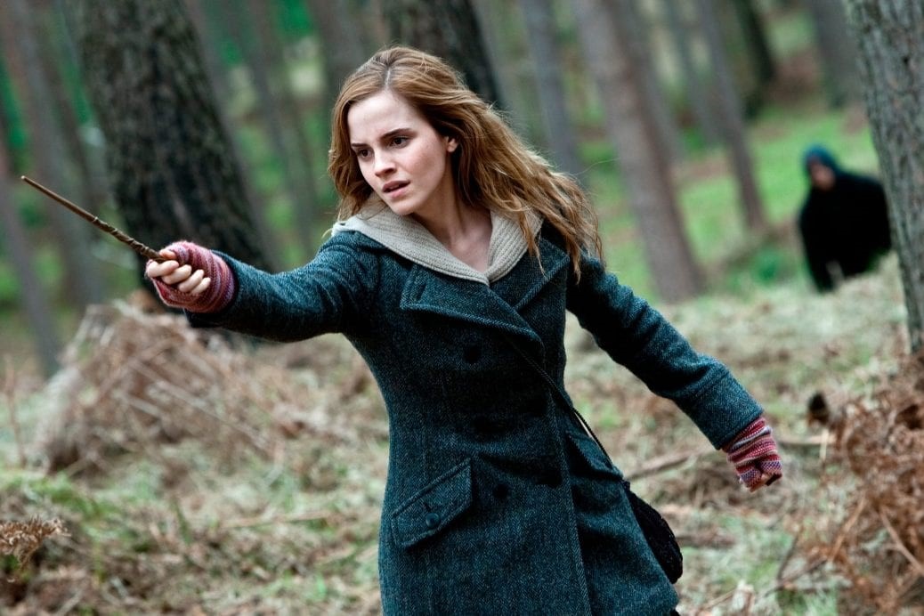 Emma Watson i Harry Potter and the Deathly Hallows: Del 1.