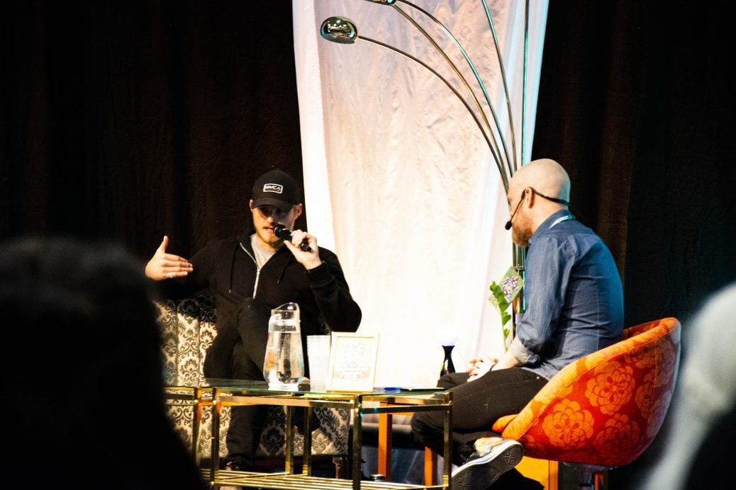 Alexander Ludwig pratade om sitt arbete i Vikings och Hunger Games.