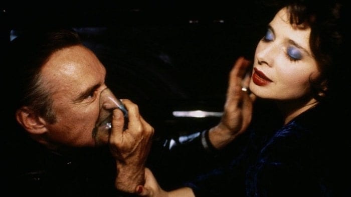 Dennis Hopper och Isabella Rosselini i David Lynchs "Blue Velvet".