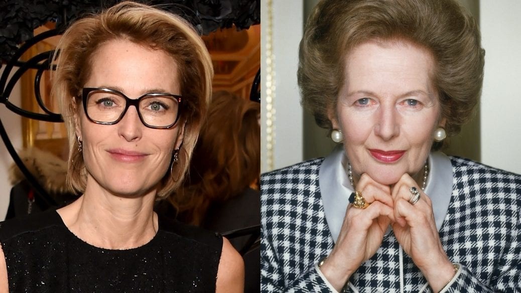 gillian anderson margaret thatcher