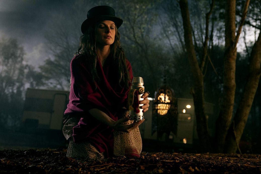 Rebecca Ferguson som Rose the hat i Mike Flanagans Doctor Sleep.