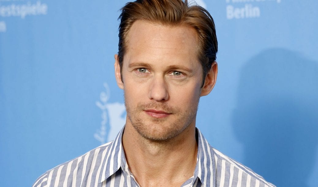 Alexander Skarsgård på filmgala.