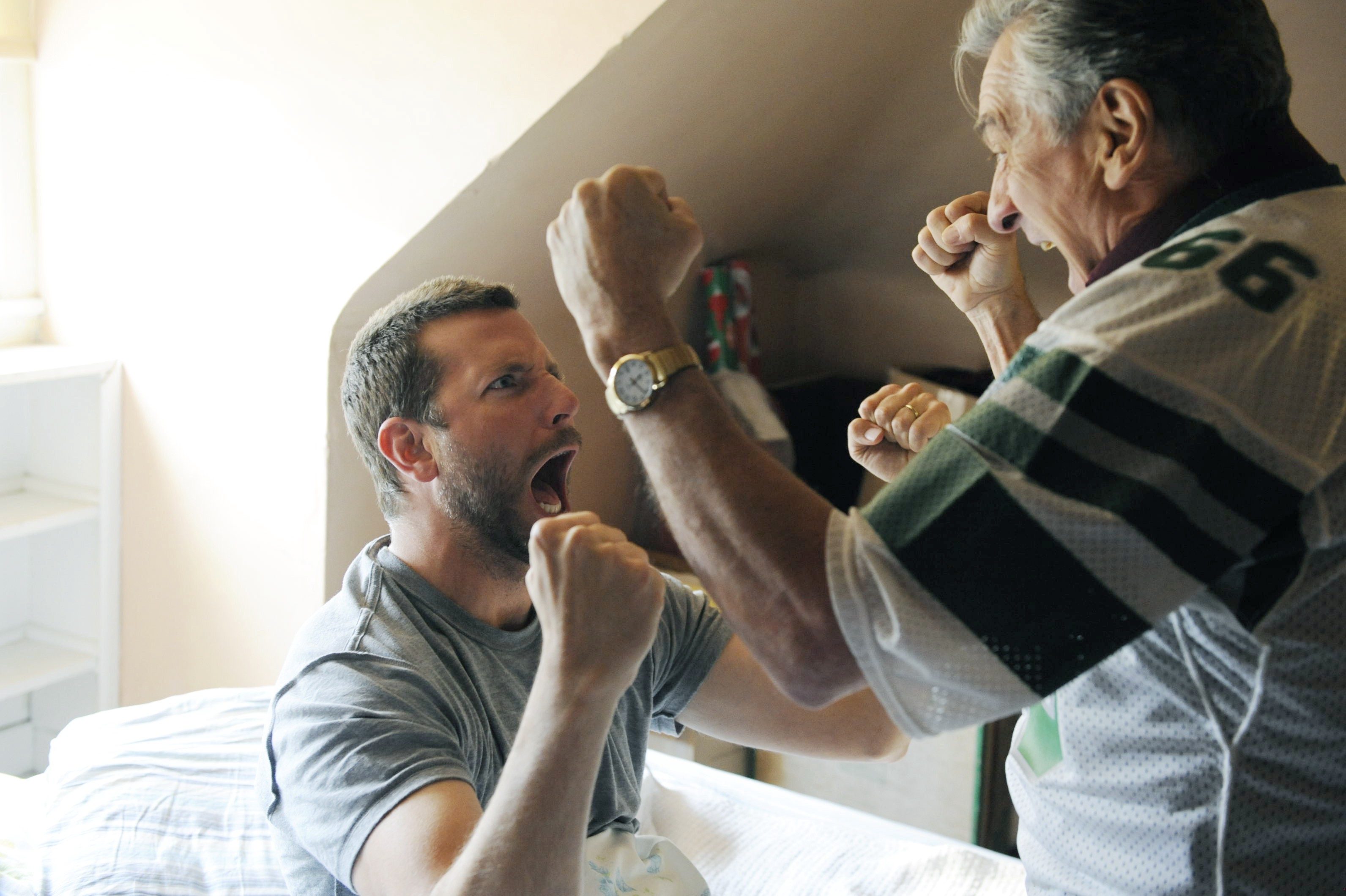 Bradley Cooper och Robert De Niro i "Du gör mig galen!".