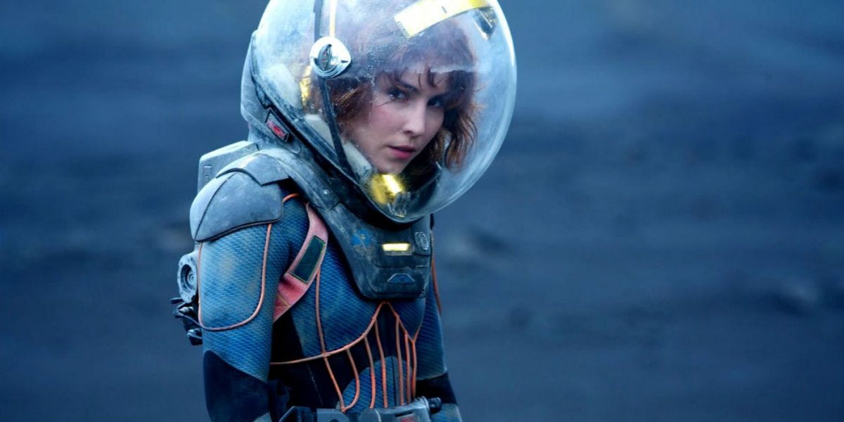 Noomi Rapace i Ridley Scotts "Prometheus".