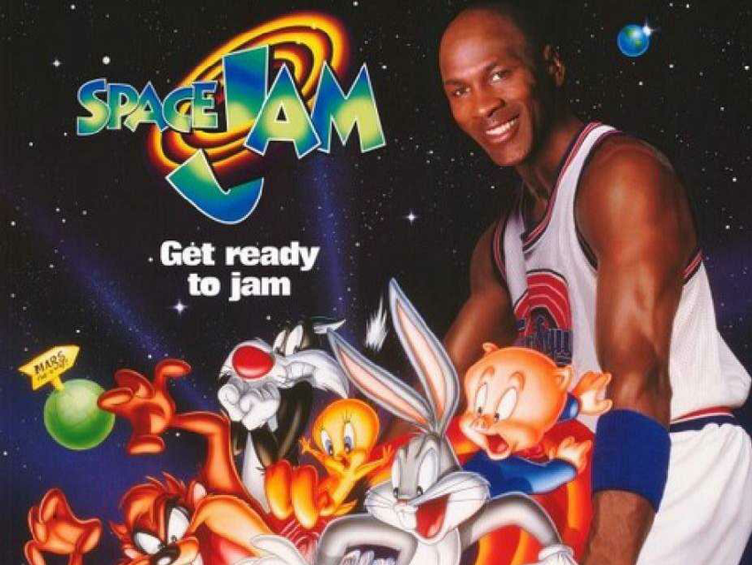 Space Jam. Michael Jordan med Looney Toons
