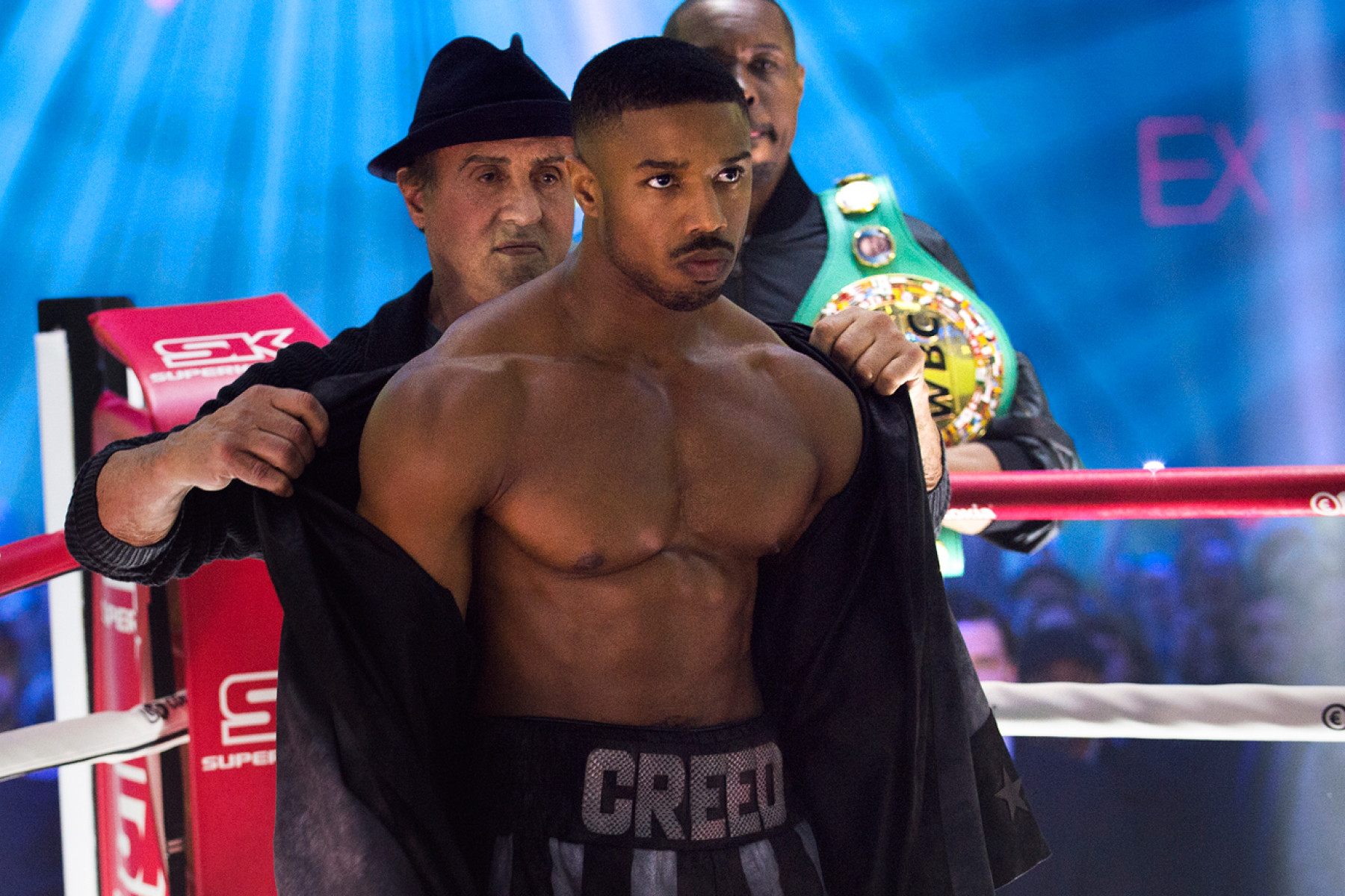 Sylvester Stallone och Michael B. Jordan i "Creed".