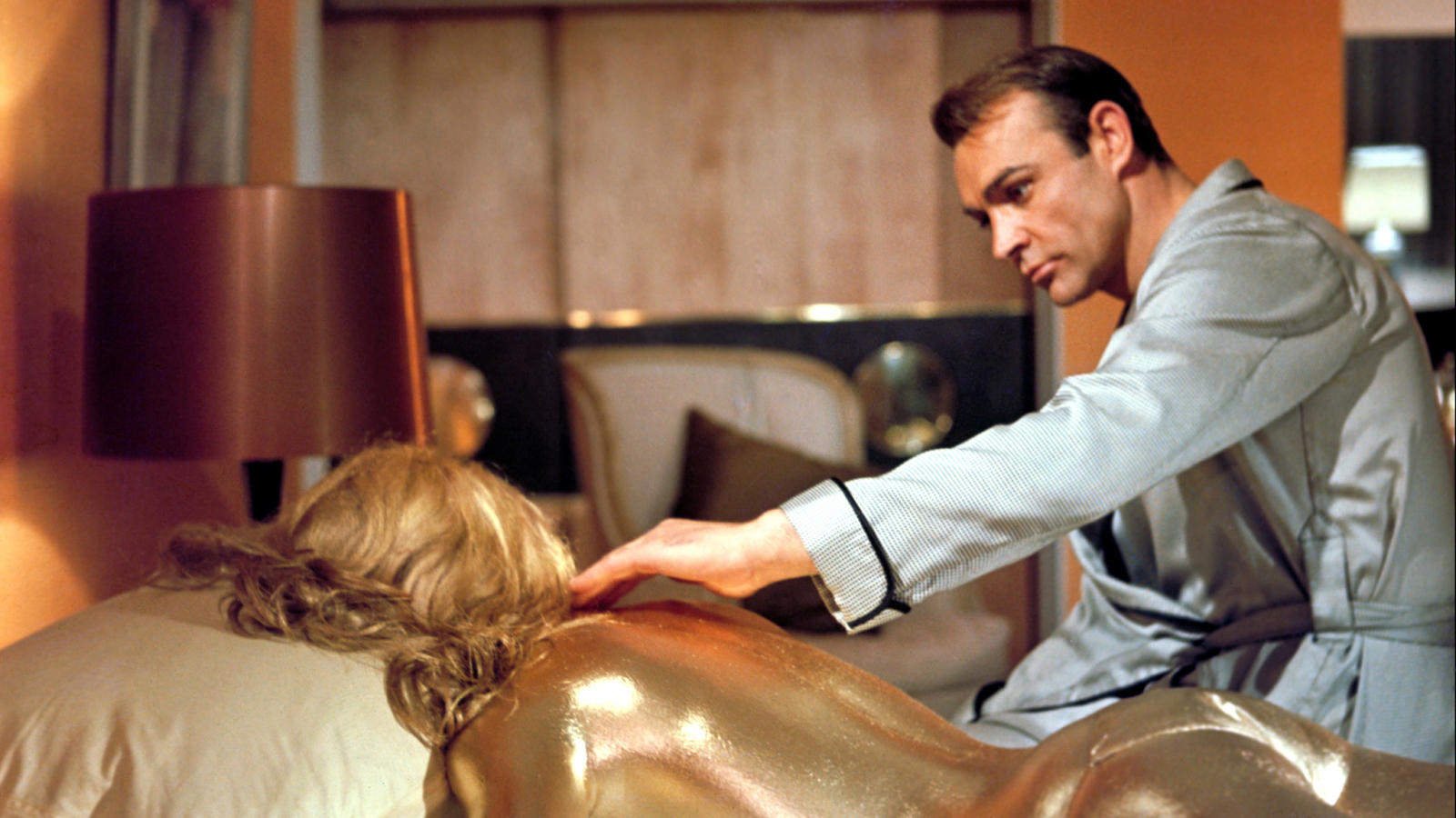 Sean Connery i "Goldfinger".