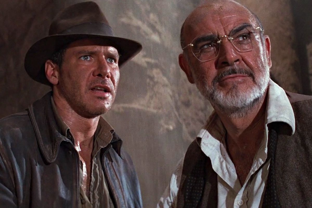 Harrison Ford och Sean Connery i "Indiana Joens 3". 