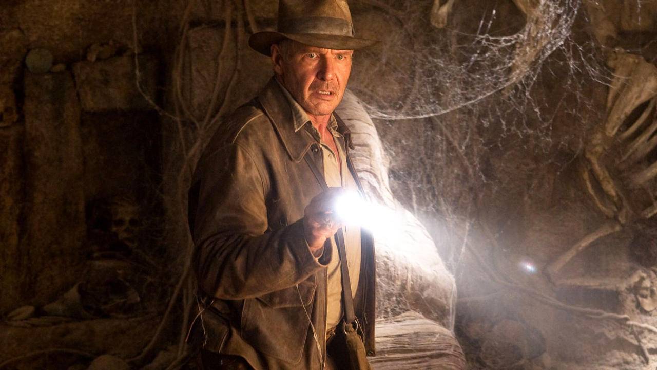 Harrison Ford i "Indiana Jones och kristalldödsskallens rike".