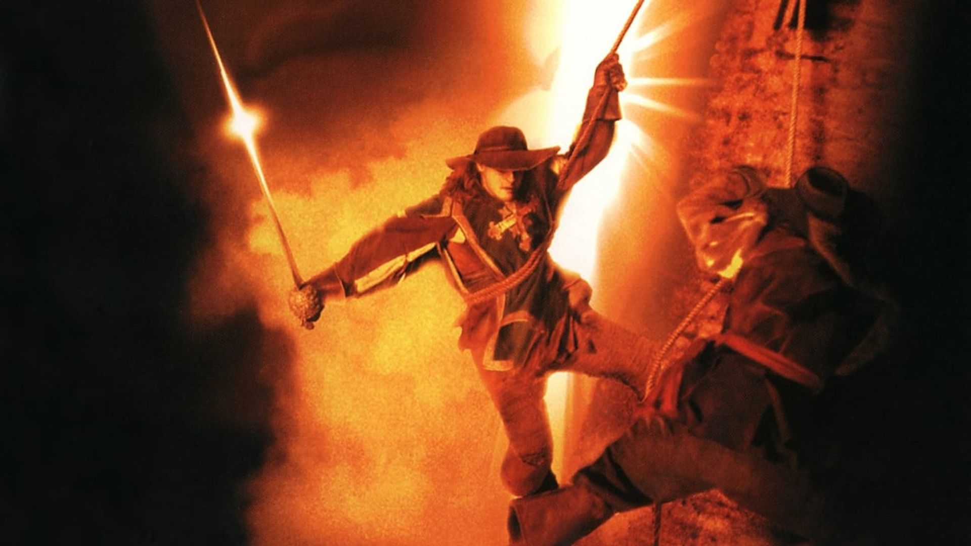 The Musketeer från 2001 kombinerar Hong Kong-filmernas estetik med Alexandre Dumas klassiska äventyr. Foto: Miramax films.