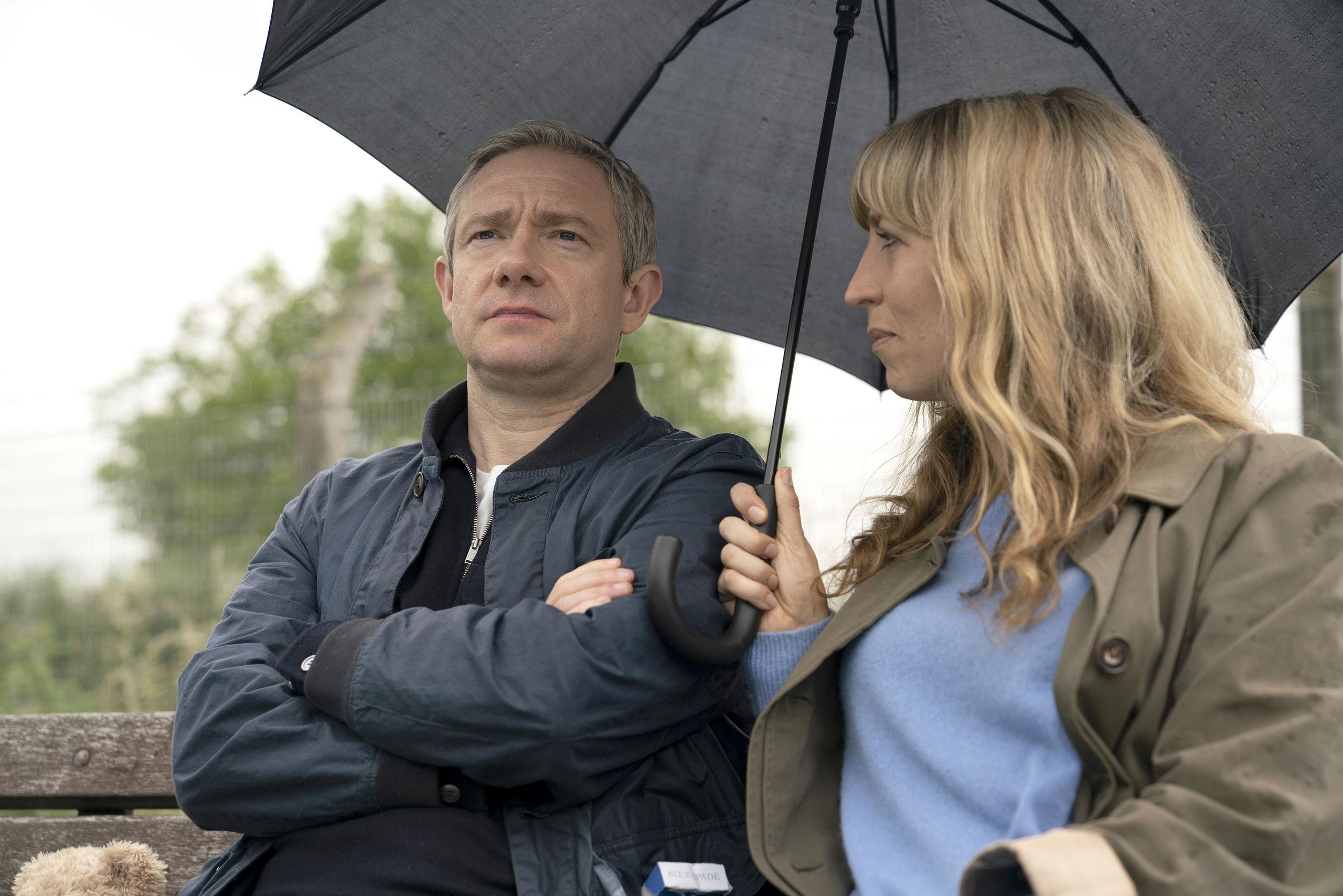 Martin Freeman i "Breeders" – en av de bästa serierna 2020.