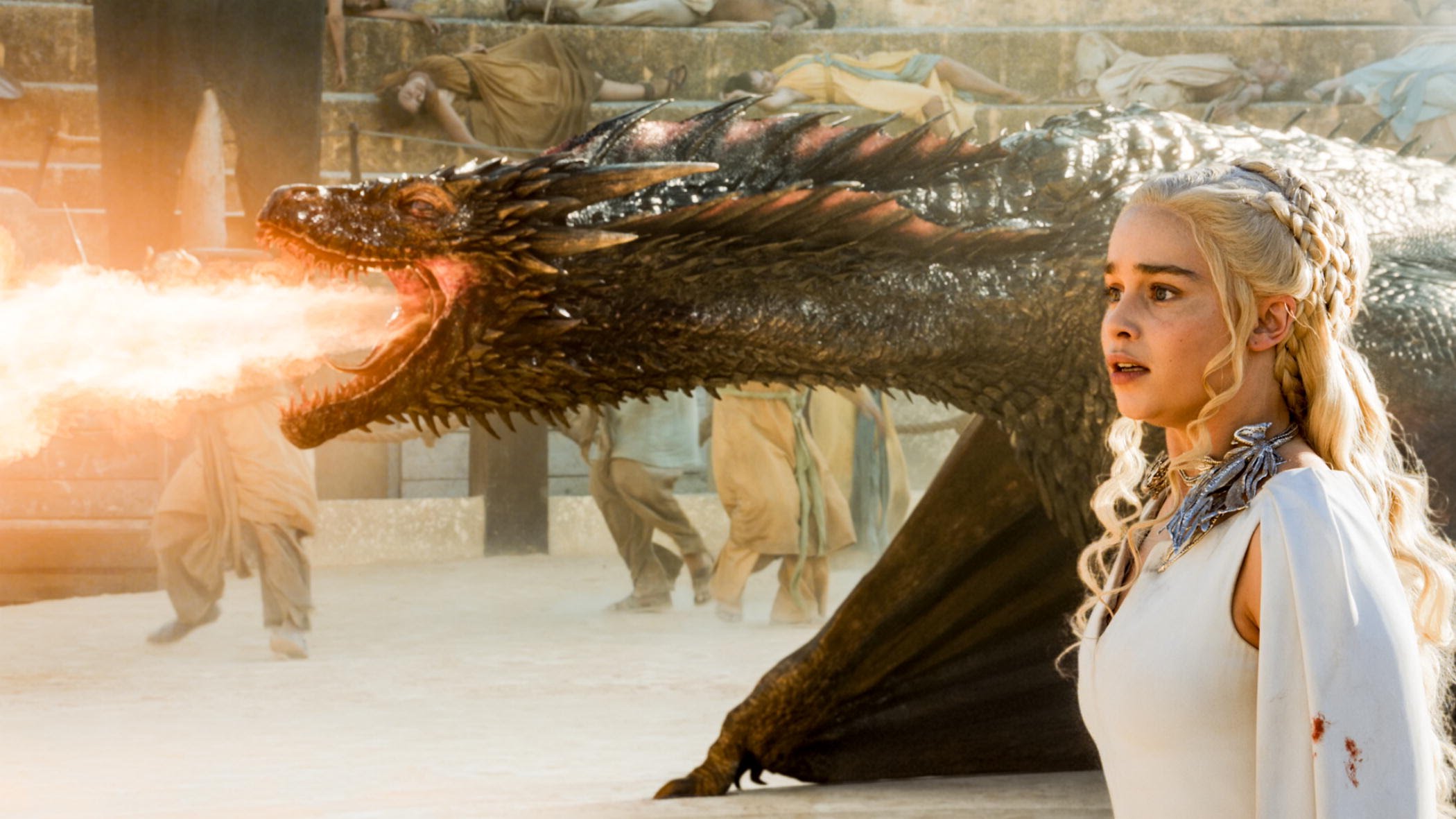 Daenerys Targaryen i "Game of Thrones".