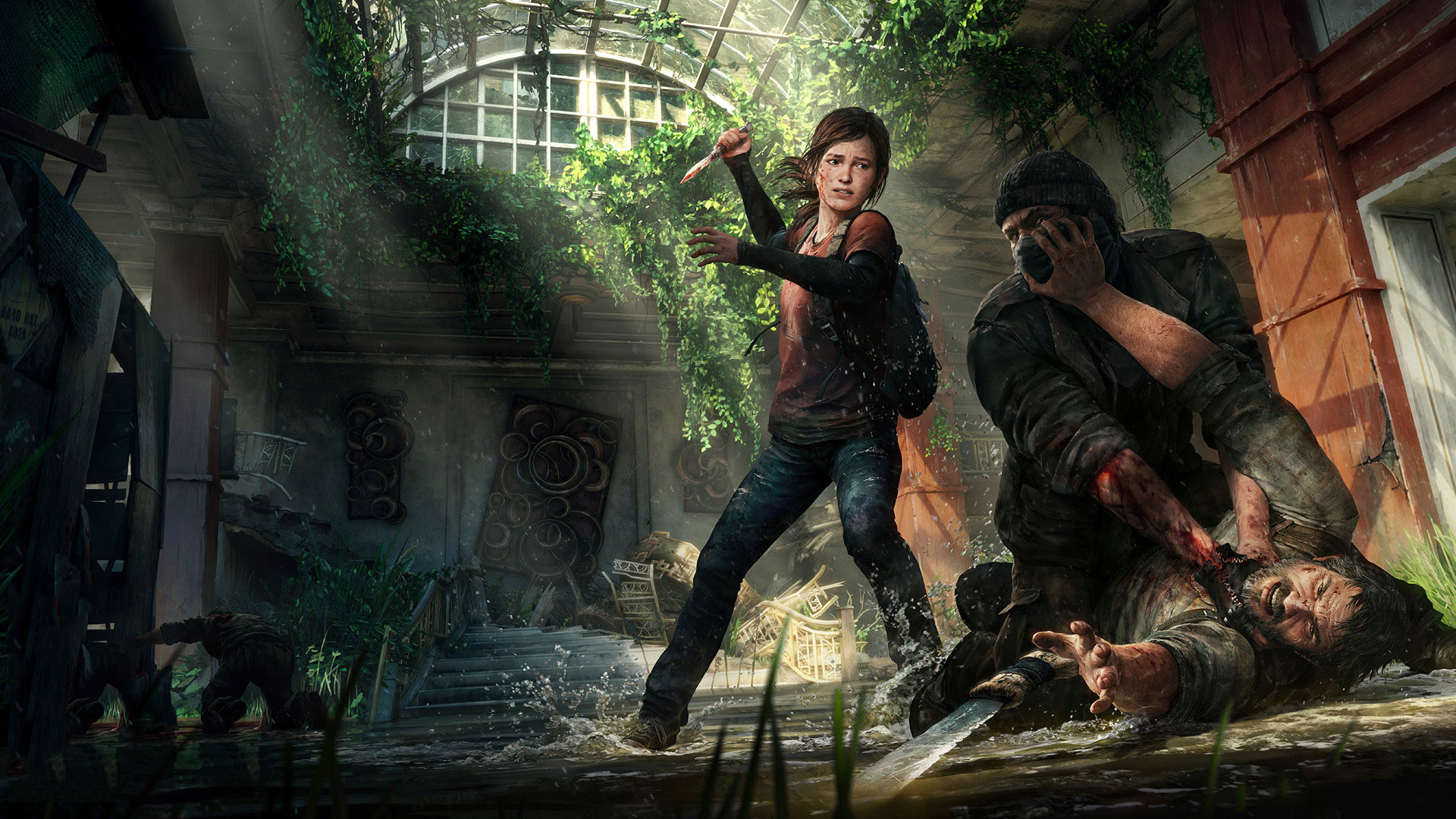 Stillbild ur The Last of Us.