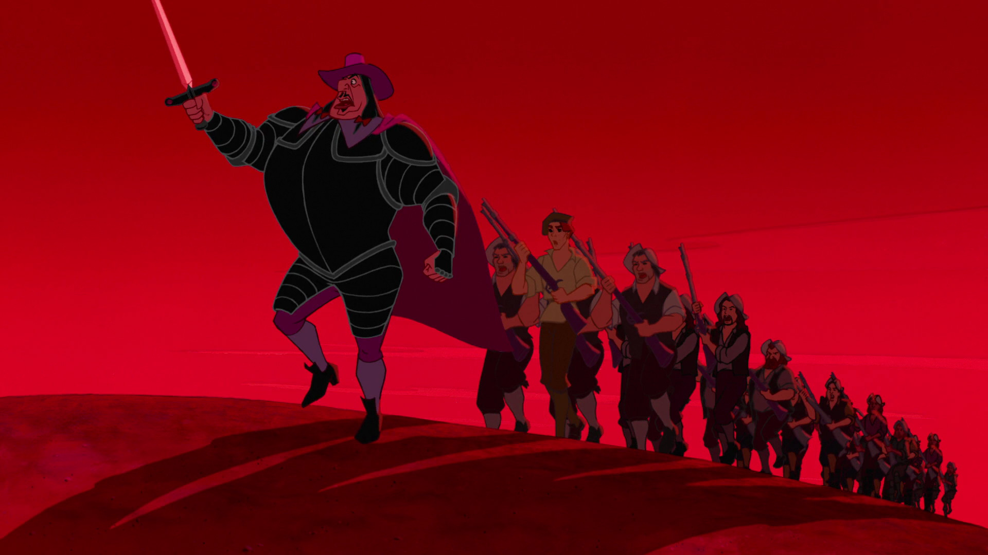 Svages i "Pocahontas".