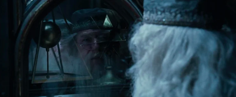 Professor Dumbledore i "Harry Potter". 