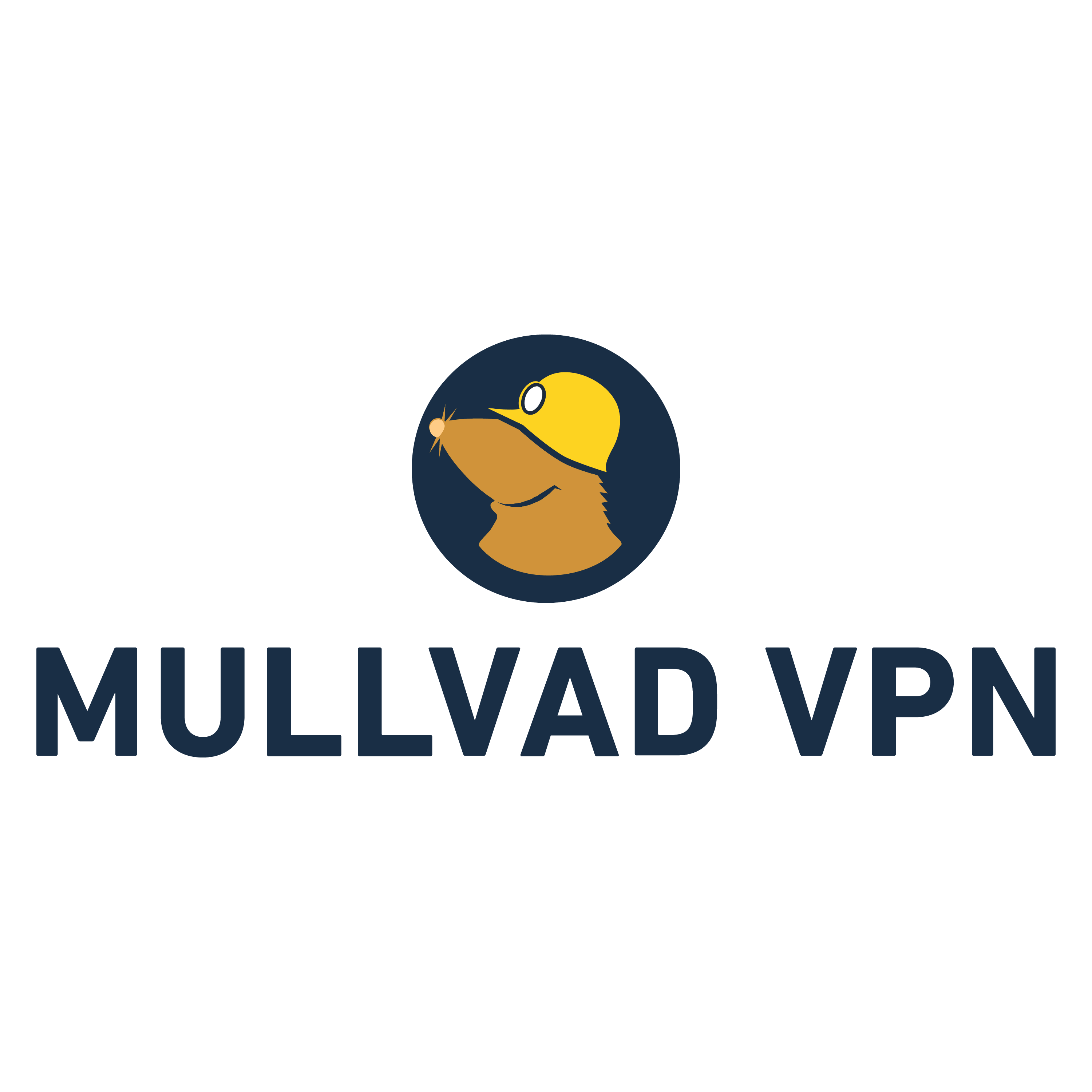 Mullvad VPN:s logotyp.