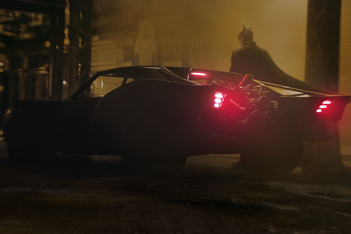 Batmobilen i "The Batman".