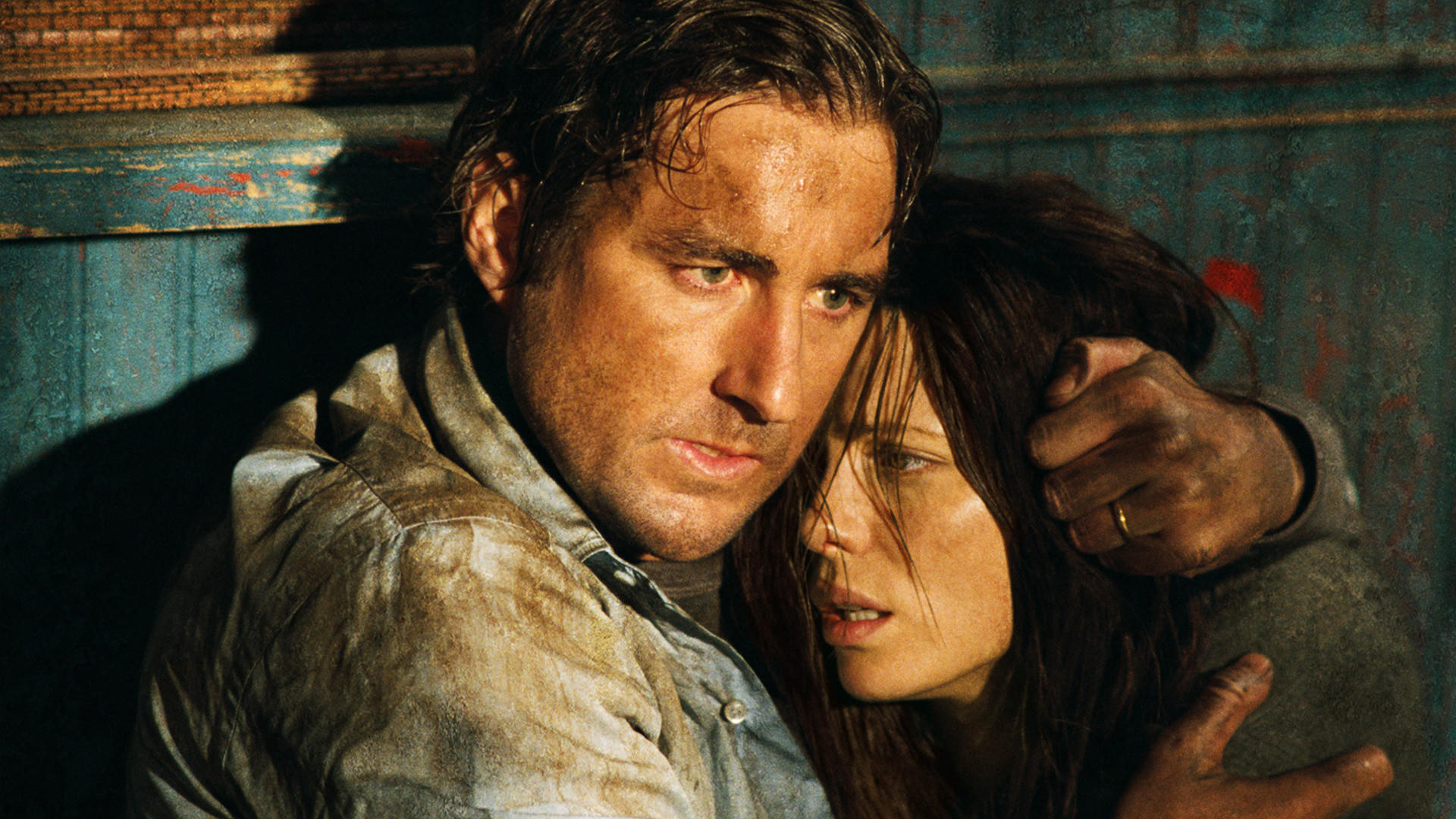 Luke Wilson och Kate Beckinsale i "Vacancy".