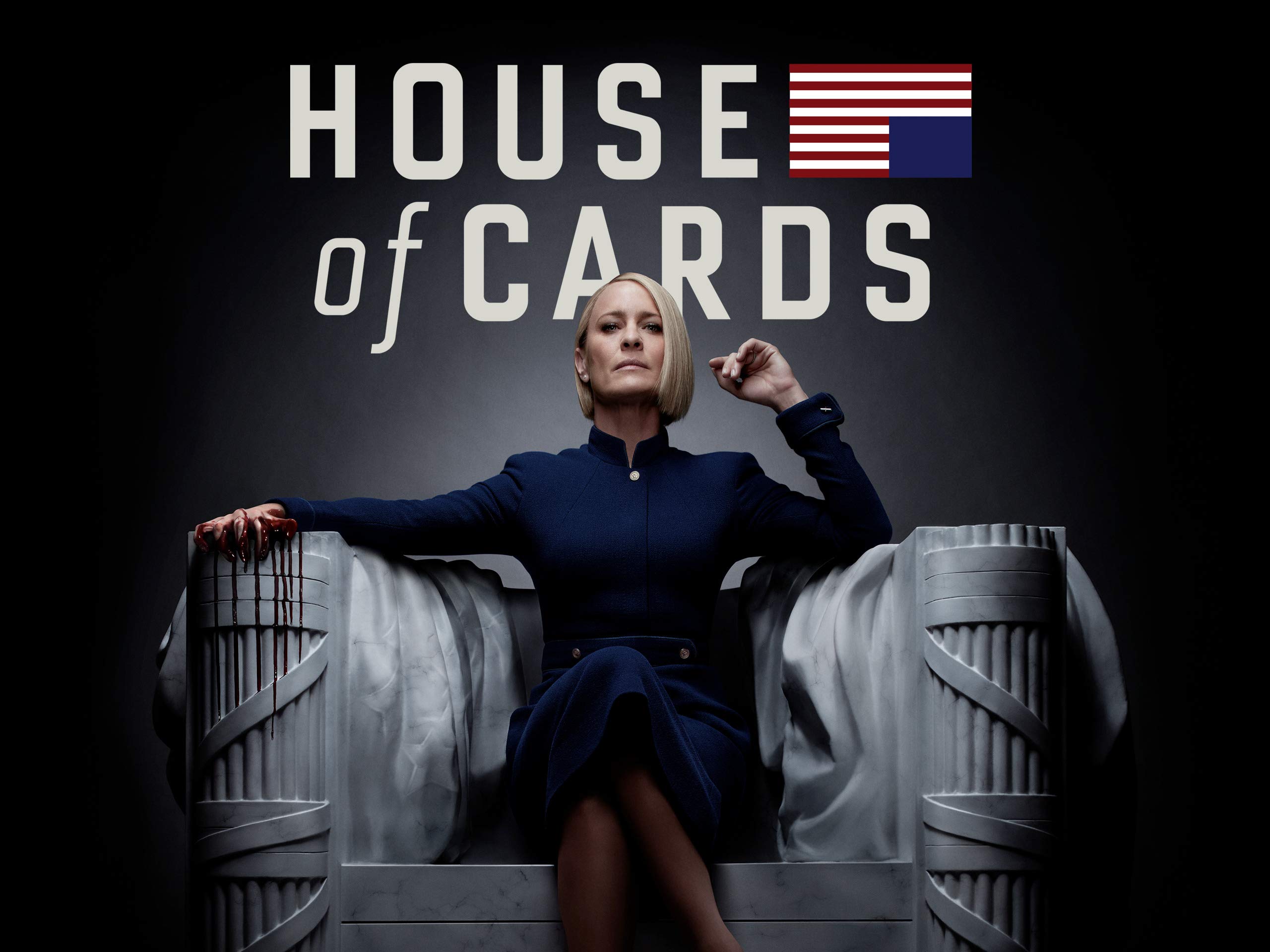 Robin Wright i House of Cards på Netflix