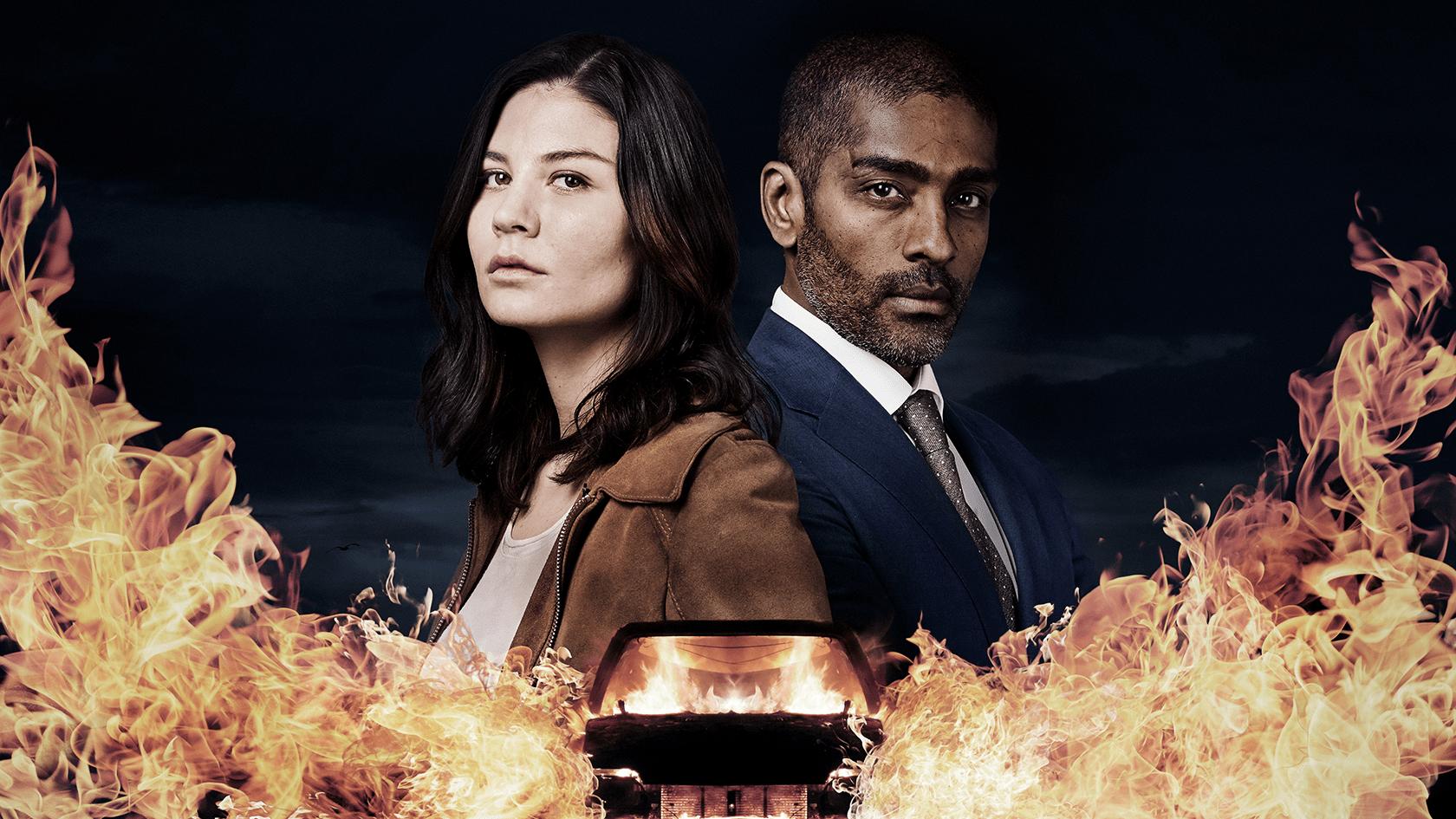 Poster för Viaplay-serien "Advokaten".