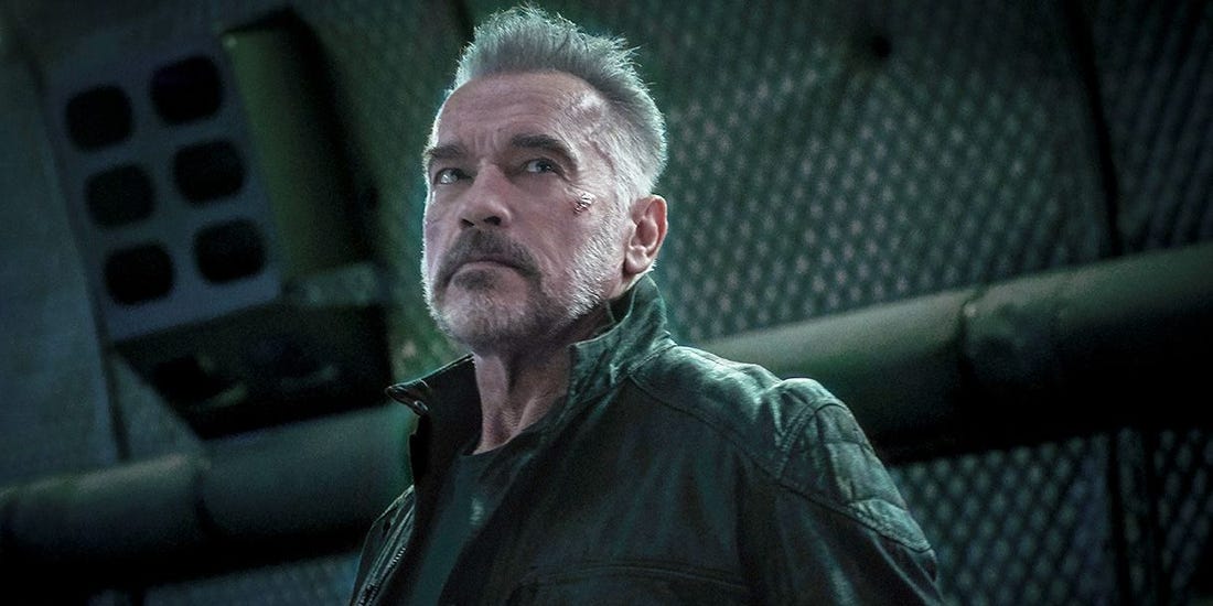 Arnold Schwarzenegger i "Terminator: Dark Fate".