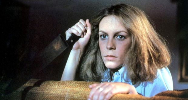 Jamie Lee Curtis i "Halloween" (1978).